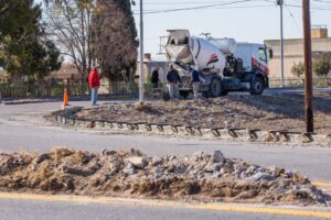 Palmira: la comuna mejora la rotonda de Carril San Pedro y Variante