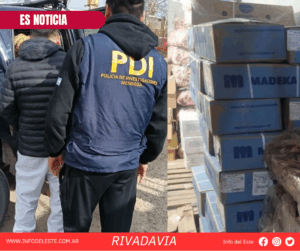 En Rivadavia, la Policía decomisó carne en mal estado en un operativo del Plan Integral contra el Abigeato