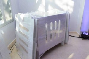 Personas privadas de libertad elaboraron cunas para bebés prematuros