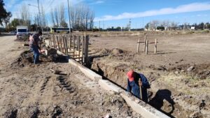 San Martín: Avanzan las obras en la calle Pablo Patti