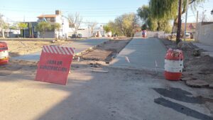 Avanza la obra de hormigonado en el puente de Breyer y Alem