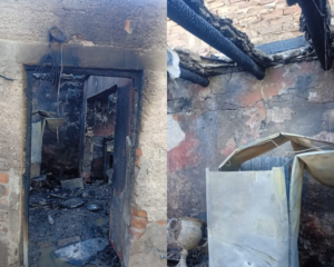 San Martín: Un cigarrillo provocó un incendio que consumió una casa