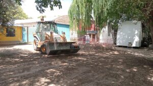 Avanza la obra de cloacas en el barrio San Pedro Industrial