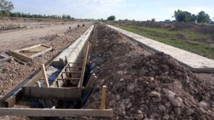 Avanza la urbanización del futuro barrio Juan Pablo II en San Martín