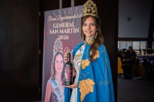 San Martín presentó el primer vino oficial de su Reina de la Vendimia