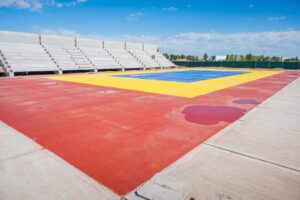 El complejo deportivo de Palmira ya cuenta con sus tres playones terminados
