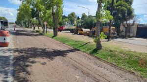 Avanza la construcción de una nueva ciclovía en el carril San Pedro