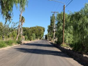 San Martín completó el asfalto de calle Videla y avanza en el callejón Cánepa