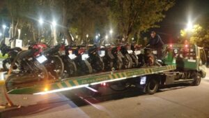 Operativo de alto impacto en Palmira: la Policía retiró de circulación 24 motos