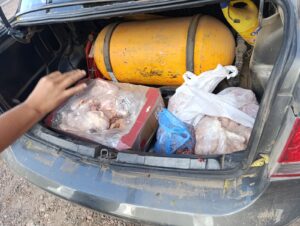 Decomisan carne en mal estado y secuestran un vehículo en San Martín