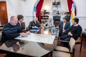 San Martín firmó un convenio con Edeste para administrar el alumbrado público