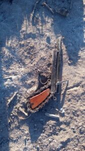 Dos menores fueron aprehendidos con una tumbera tras un intento de asalto.