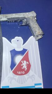 Secuestran un arma de CO₂ en pleno centro de San Martín