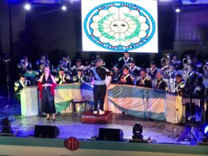 Con un colmado cine Colón se celebró la tradicional gala del 9 de Julio en Palmira
