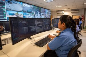 El sistema de videovigilancia del CEO permitió detectar un robo y detener a un sospechoso en Maipú
