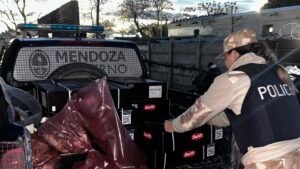 Controles contra el abigeato en Rivadavia: la Policía Rural decomisó más de 290 kilos de productos cárnicos no aptos para consumo
