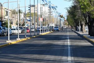 San Martín: se habilitó un tramo pavimentado la avenida Boulogne Sur Mer entre Salta y Lavalle