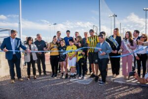 Se inauguró en Palmira inauguró tres playones y se avanza hacia un nuevo polo deportivo regional