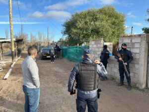 Operativo con 10 allanamientos simultáneos en Rivadavia