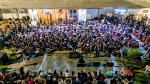 El Encuentro Provincial de Orquestas culminó con un multitudinario concierto en Las Bóvedas