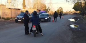 La Policía desplegó maniobras operativas en Rivadavia