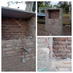 Vandalizaron instalaciones eléctricas y robaron equipos de iluminación en el Parque Agnesi