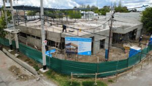 Se reactivó la construcción del edificio que albergará al Juzgado y la Policía Vial en San Martín
