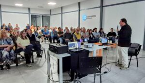Pedro Mazza brindó una charla en San Martín sobre el fenómeno de El Niño y sus efectos en la región