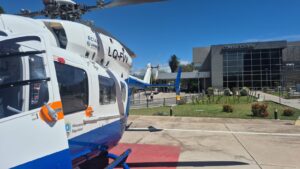 Un poste cayó sobre un joven de 21 años en Tres Porteñas